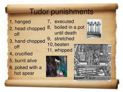 tudor punishment examples.